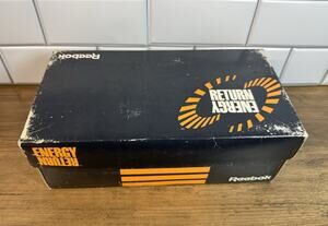 Vintage Reebok Aerobic 4100 ERS Shoebox ONLY Women's Size 7.5 Empty Box 1980s